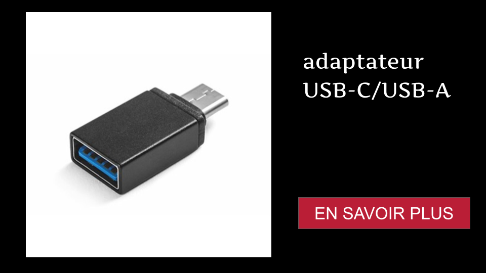 adaptateur USB-C/USB-A